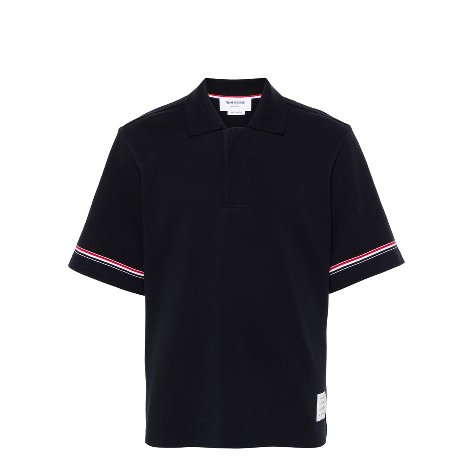 Rugby Fit RWB Stripe Short Sleeve Polo Shirt