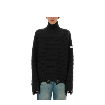 MAYFEYR - Mm6 Maison Margiela - High Neck Sweater - SH0HA0004M13040900