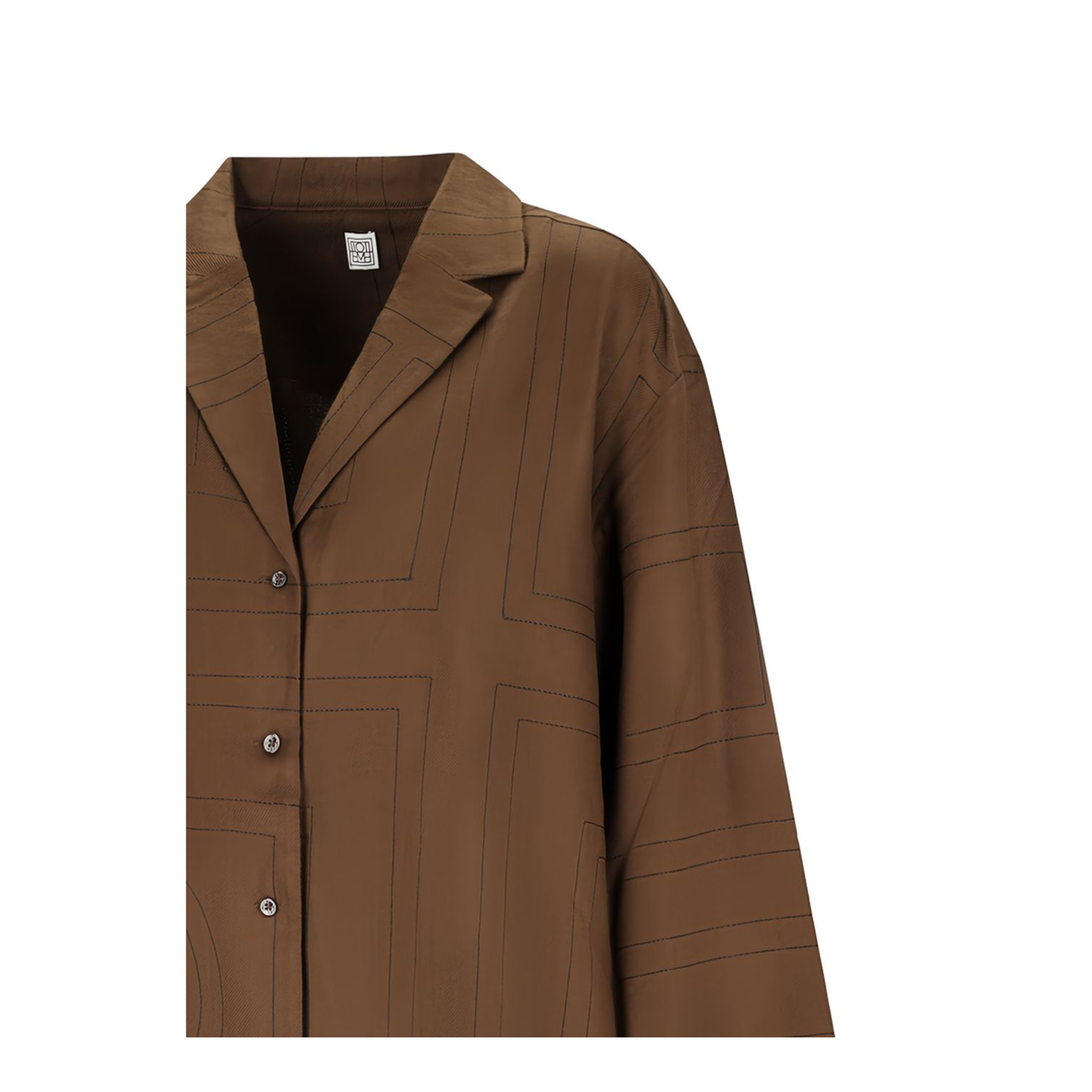 MAYFEYR - Toteme - Shirts Brown - 251WRT976FB0080034