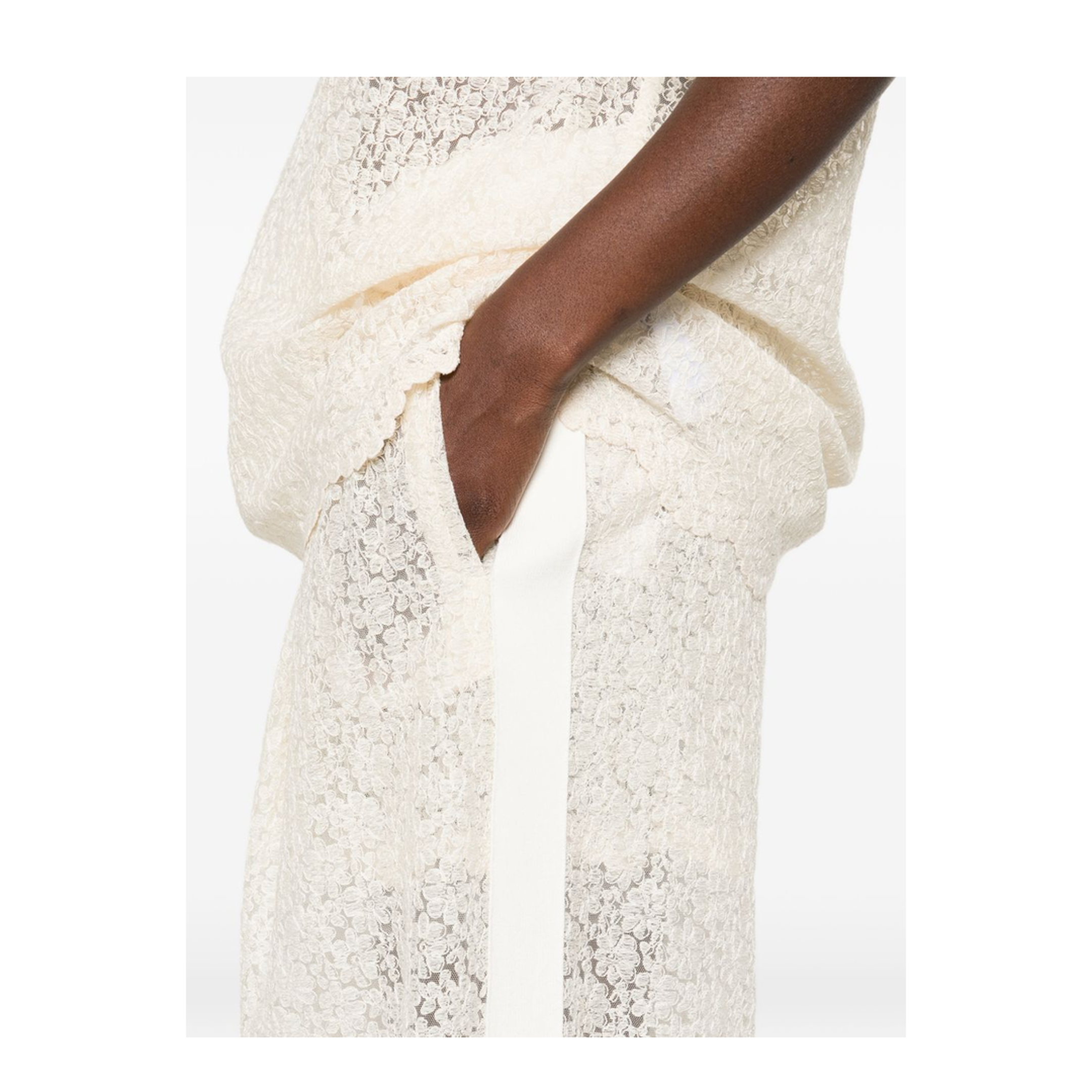 MAYFEYR - Ermanno Scervino - Trousers White - D482P360EQF20304