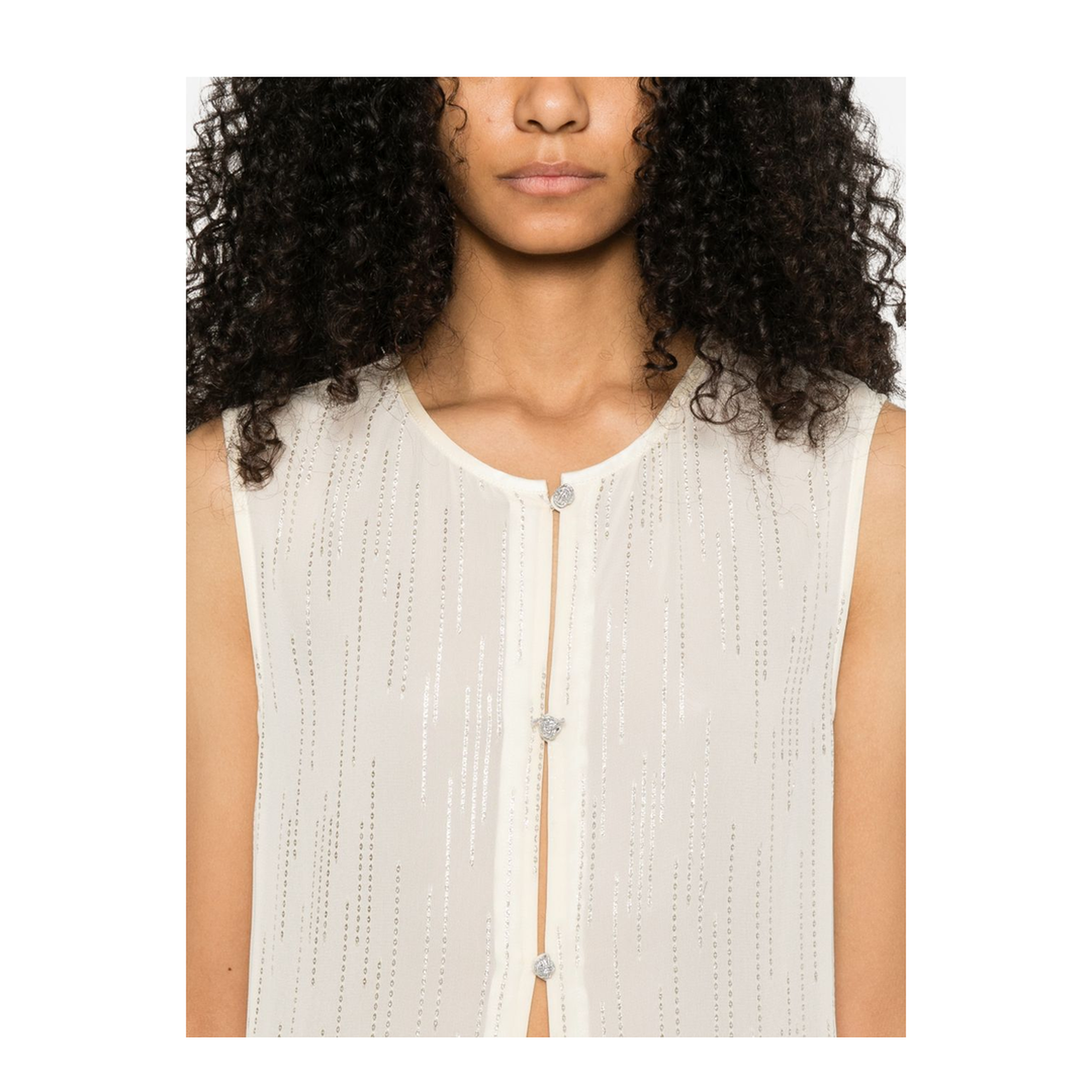 MAYFEYR - Forte Forte - Sweaters White - 14889MYJACKETCRYSTAL