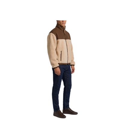 MAYFEYR - Ami Paris - Zip Jacket With Nylon Inserts - HJK942PL0114A184