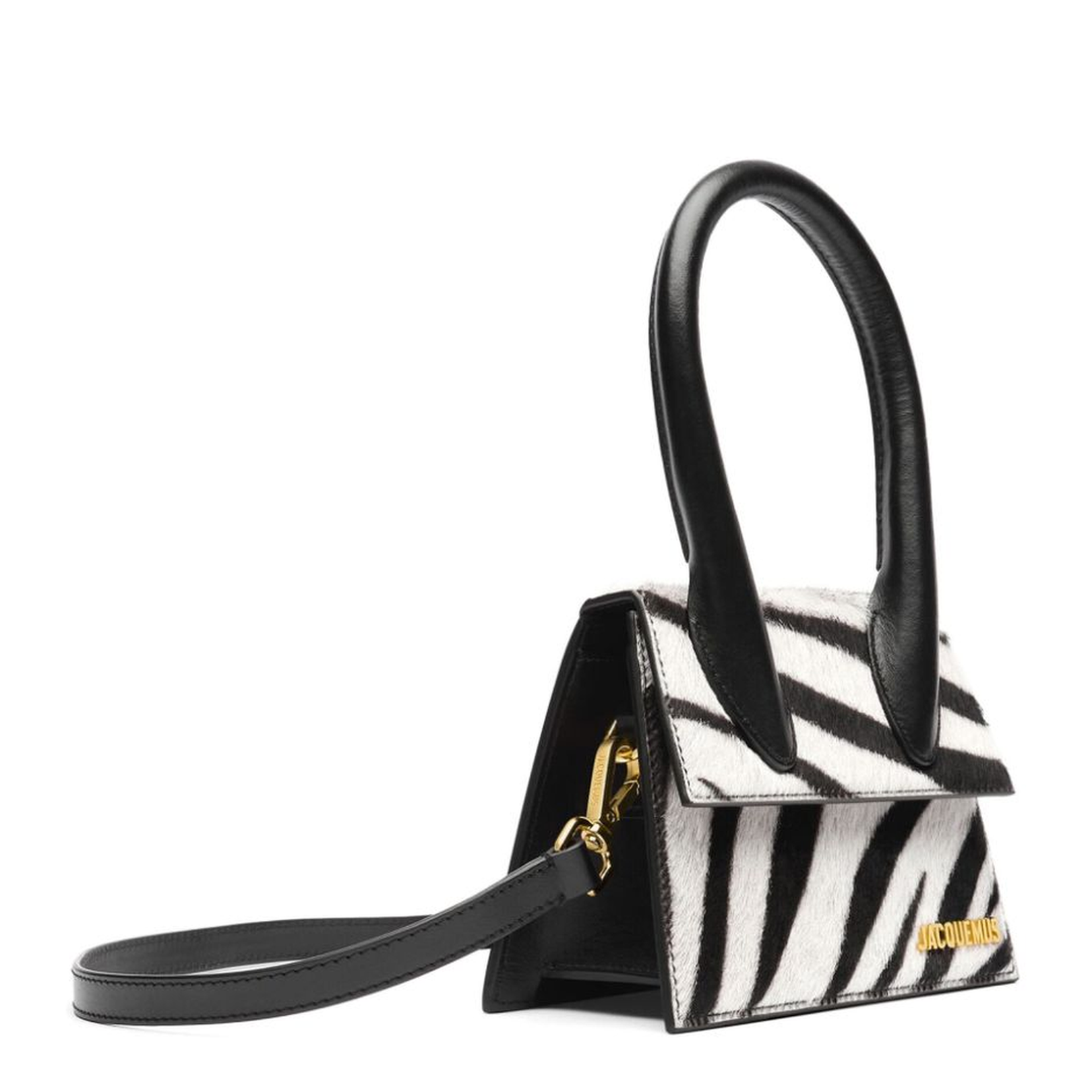 Elegant Zebra Print Handbag
