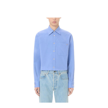 MAYFEYR - Valentino - Shirts Light Blue - VABB84BH20DX