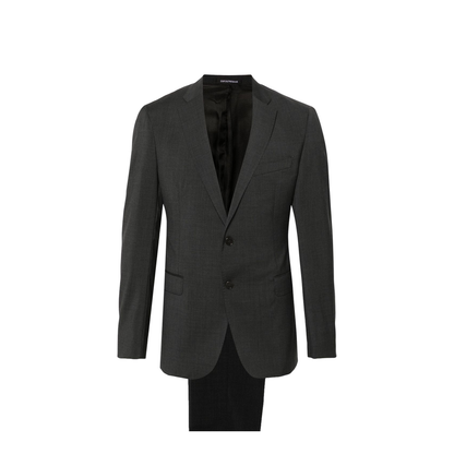 Single-Breasted Wool Suit