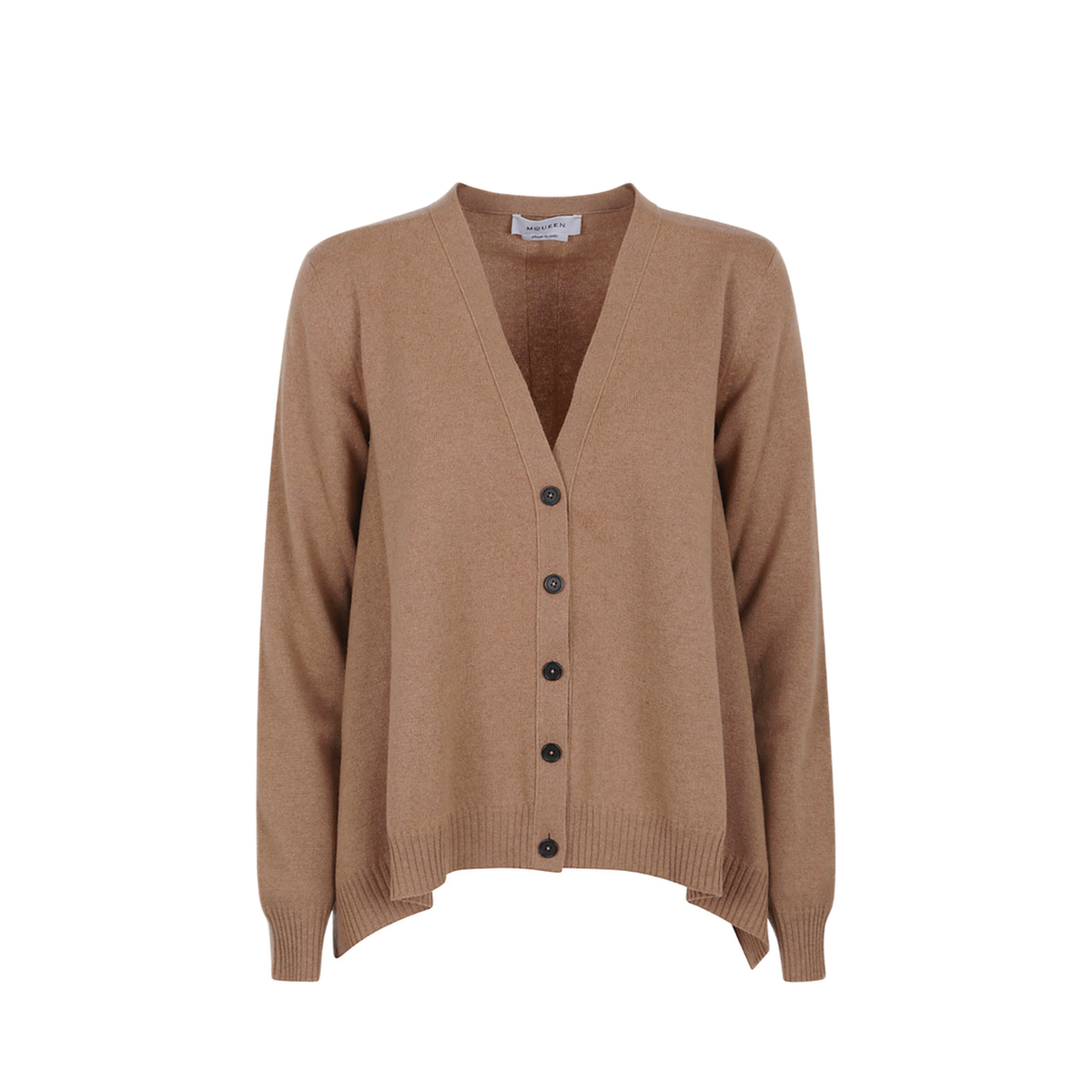 MAYFEYR - Alexander Mcqueen - Biscuit Cashmere Blend Oversize Cardigan - 839877Q1BEU2132