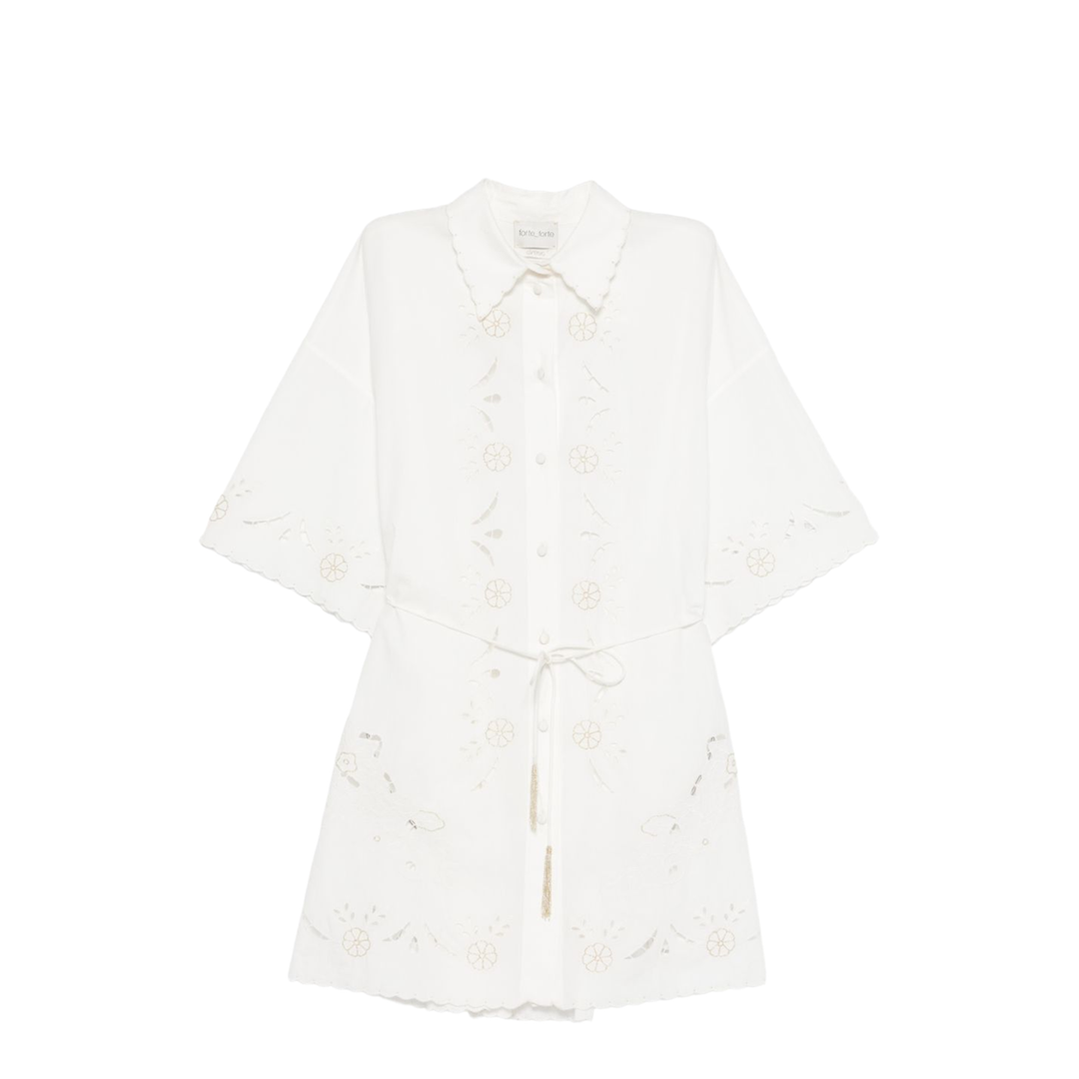 MAYFEYR - Forte Forte - Dresses White - 14847MYDRESSCRYSTAL