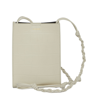 Leather Bag with Hand Knotted Strap