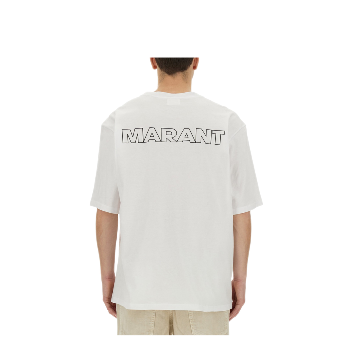 MAYFEYR - Isabel Marant Étoile - Guizy T Shirt - TS0079HBA2N09H20WH