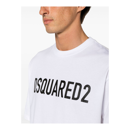 Logo Cotton T-Shirt - White