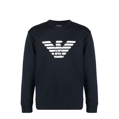 Logo Print Crew-Neck Sweatshirt