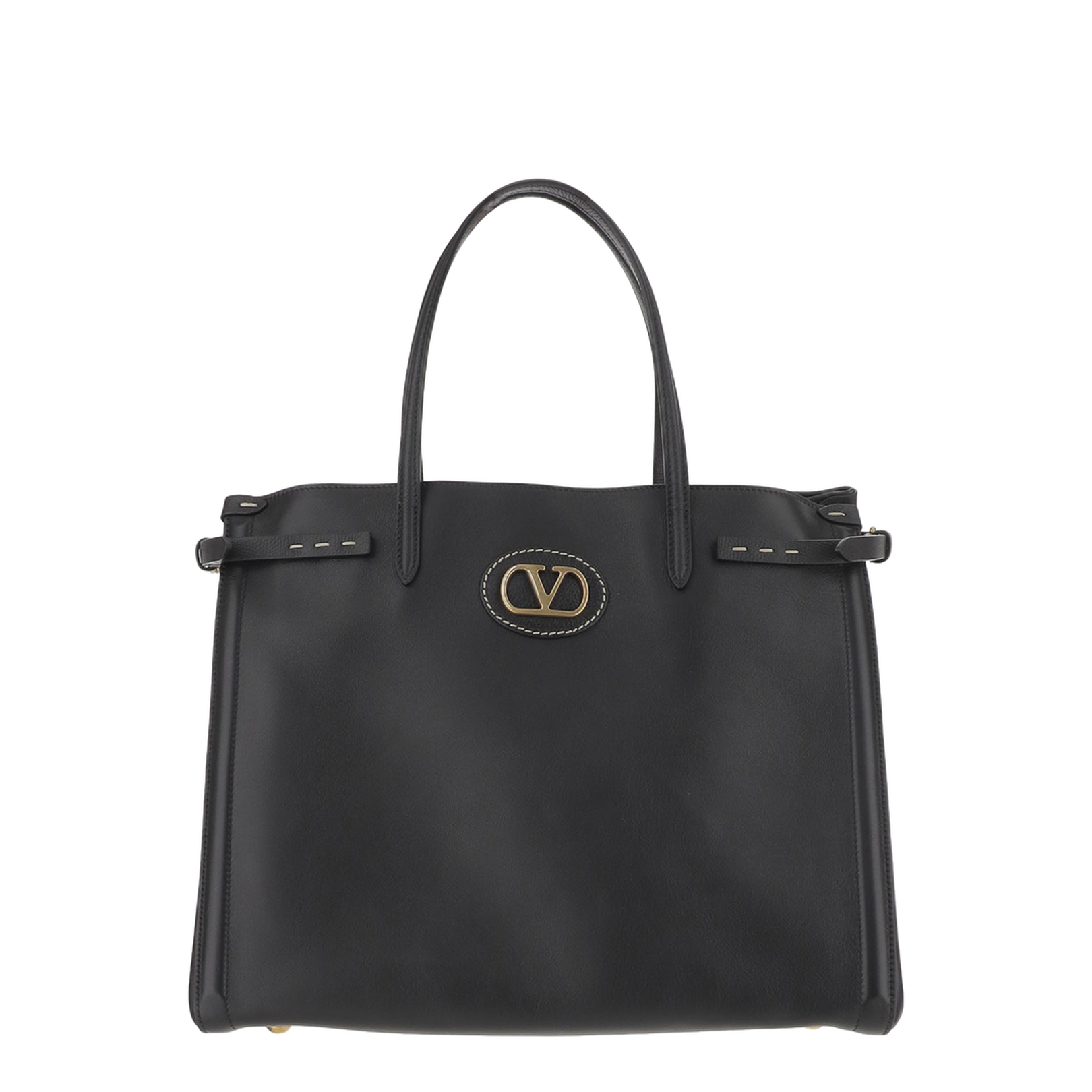 Black Leather Bum Bag