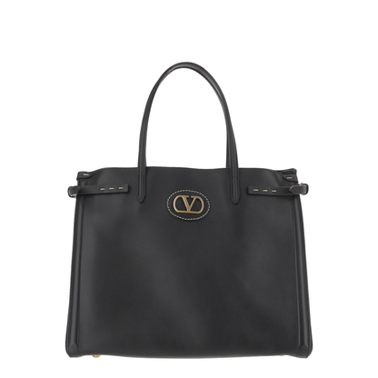 Black Leather Bum Bag