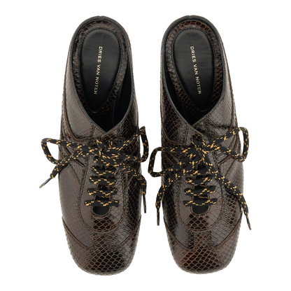 Leather Slip-on Mules