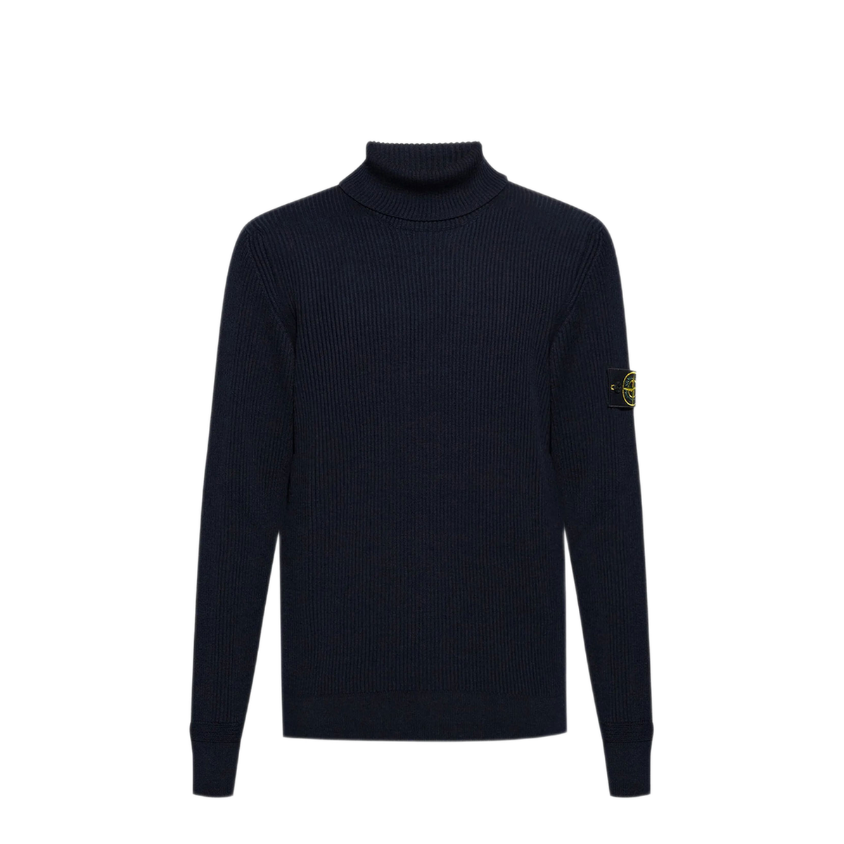 MAYFEYR - Stone Island - Wool Turtleneck Sweater In Full Ribs - L2S155100052S00C2V0020