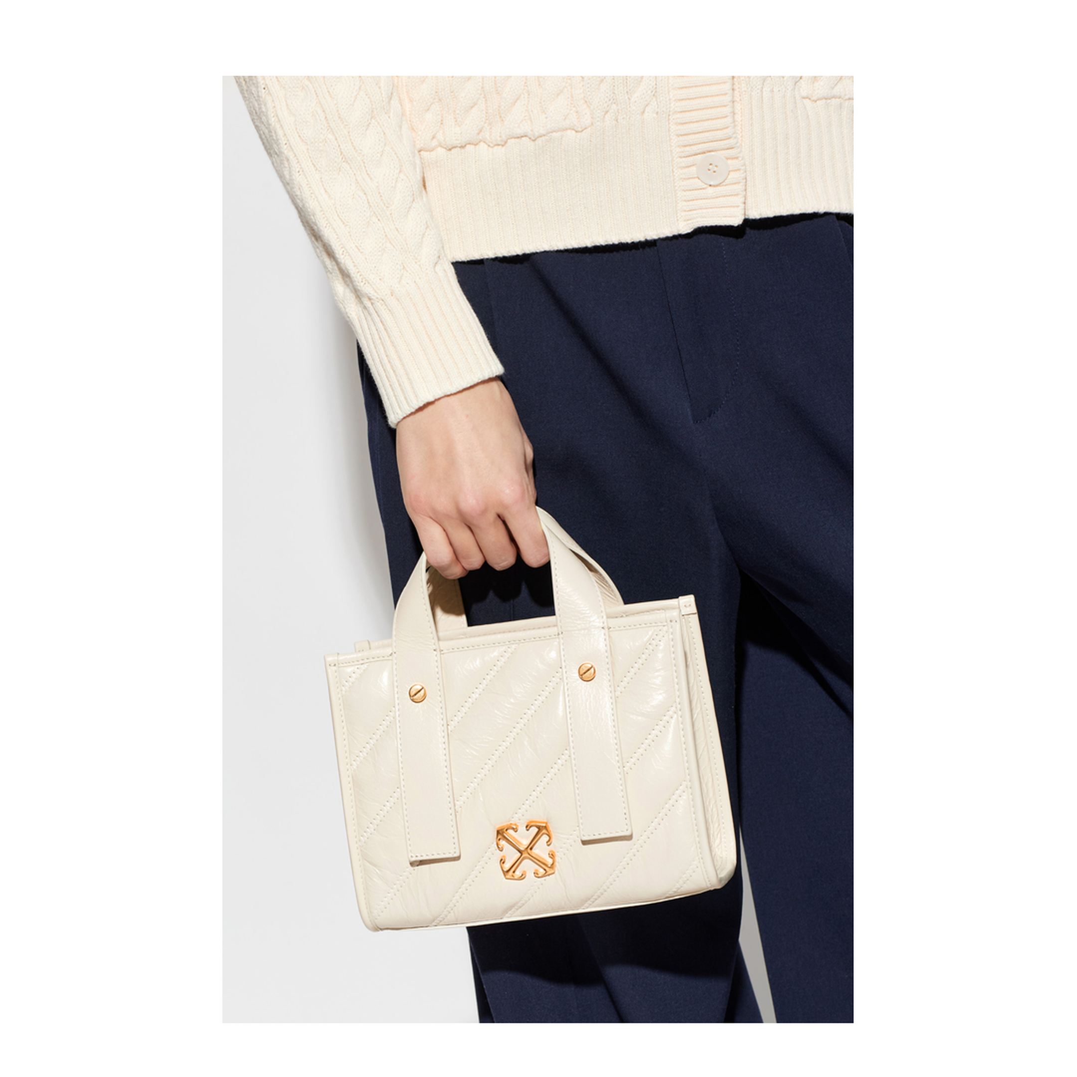 MAYFEYR - Off-White - Handbag - OWNA238C99LEA0010400