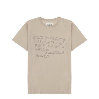 Numeric Sand-Coloured Cotton T-Shirt