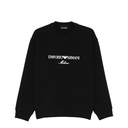 ASV Double-Jersey Sweatshirt with Logo Embroidery