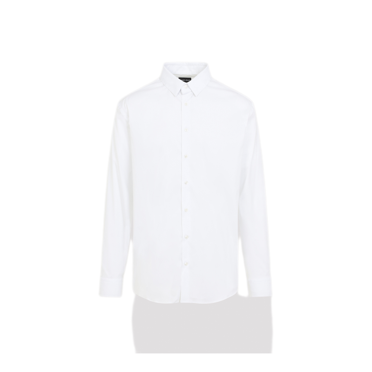 MAYFEYR - GIORGIO ARMANI - Brilliant White Cotton Shirt - GM000056TE11184U0002