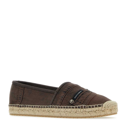 MAYFEYR - Dolce & Gabbana - Brown Denim Espadrilles - A50502AK18280047