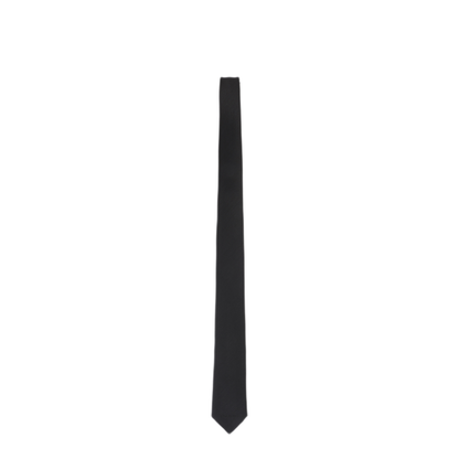 MAYFEYR - Balenciaga - Tie In Black Wool Silk Blend - A0097W4H2B41000