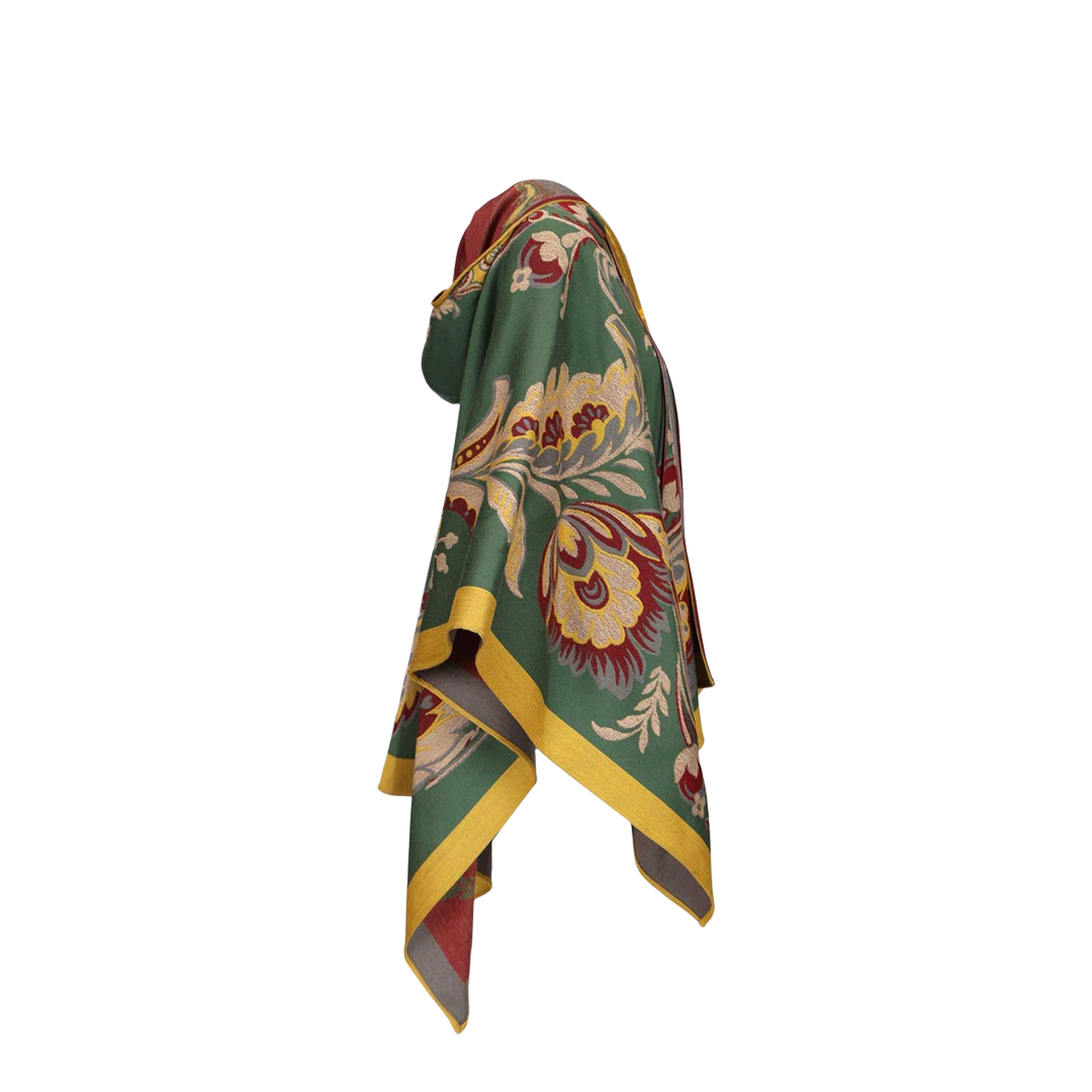 Cape with Paisley Motif