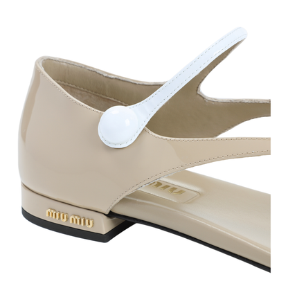 MAYFEYR - Miu Miu - Calf Leather Sandals - 5Y468EF01006E