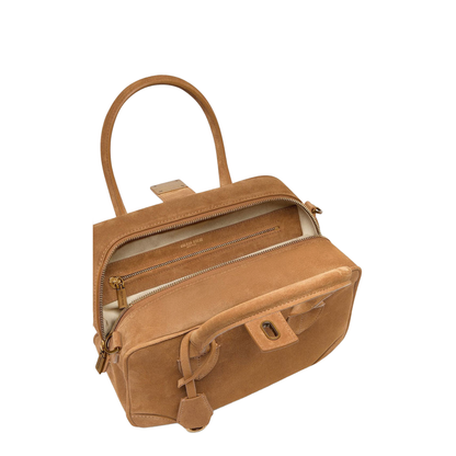 MAYFEYR - Golden Goose - Vita Suede Bag With Gold Details - GWA00470A000798