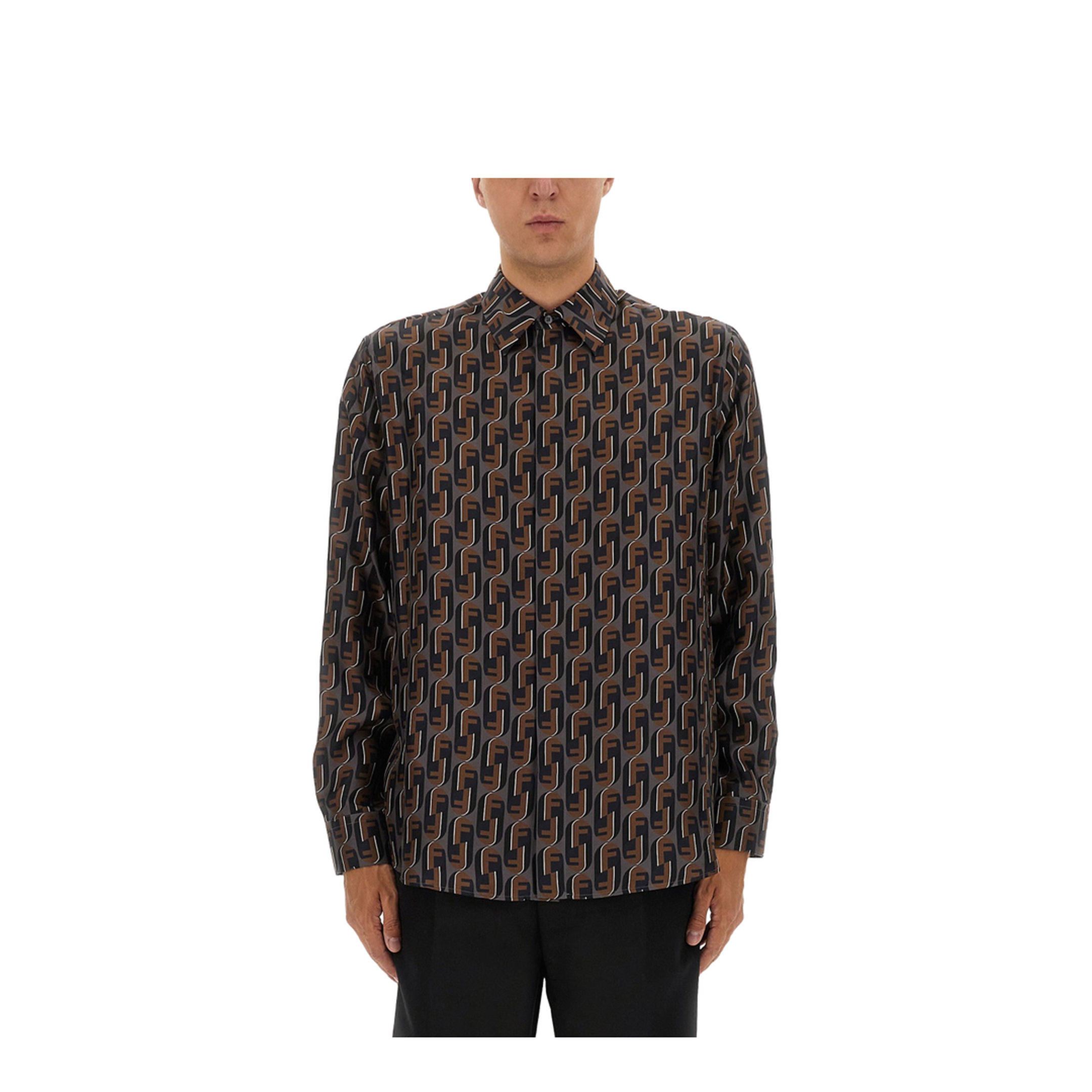 Printed Silk Shirt