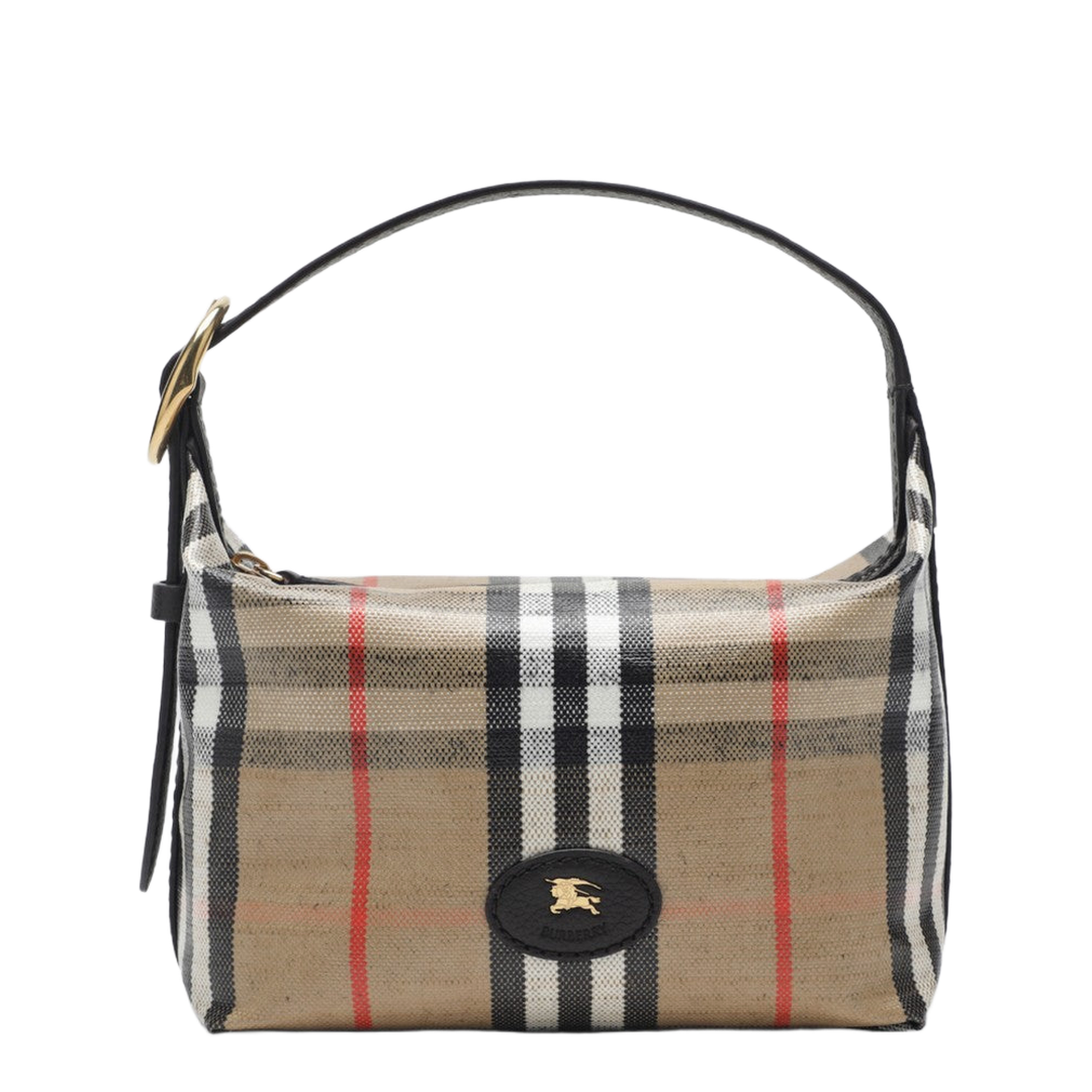 Highlands Mini Cotton-Linen Jacquard Bag - Sand