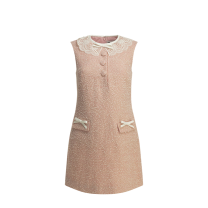 MAYFEYR - Self Portrait - Short Boucle Dress - PF26002SCPPINK