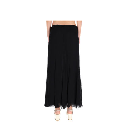Silk Muslin Maxi Skirt