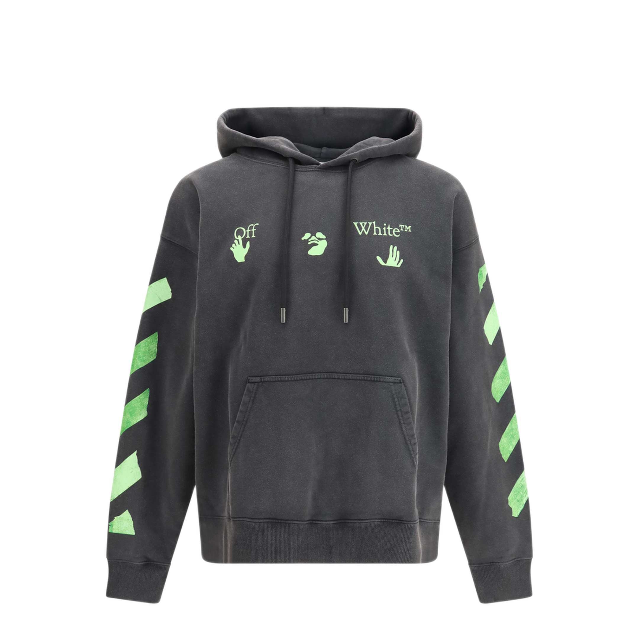 MAYFEYR - Off-White - Bacco Arrow Skate Hooded Sweatshirt - OMBB085F26FLE00T00001