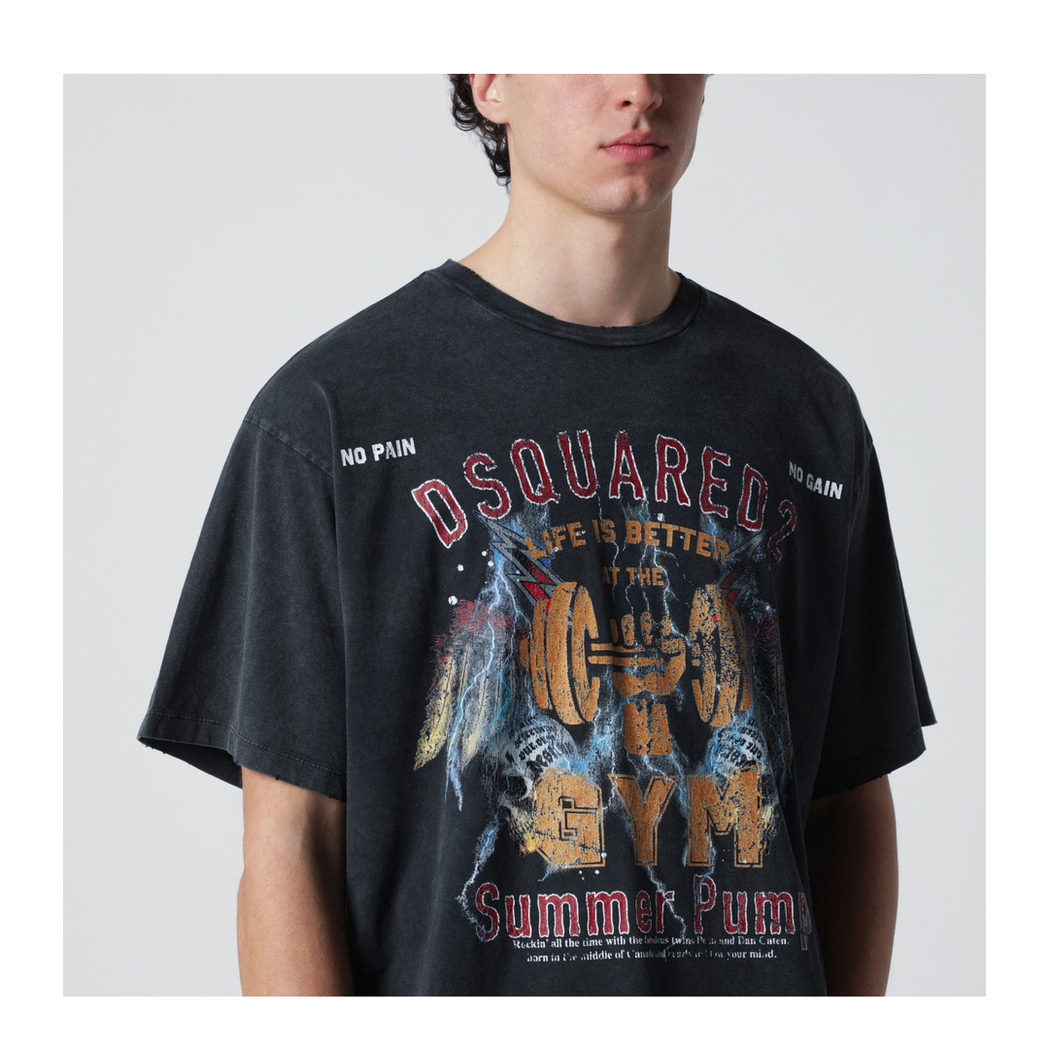 Rock Wash Iron Shortsleeved T-Shirt