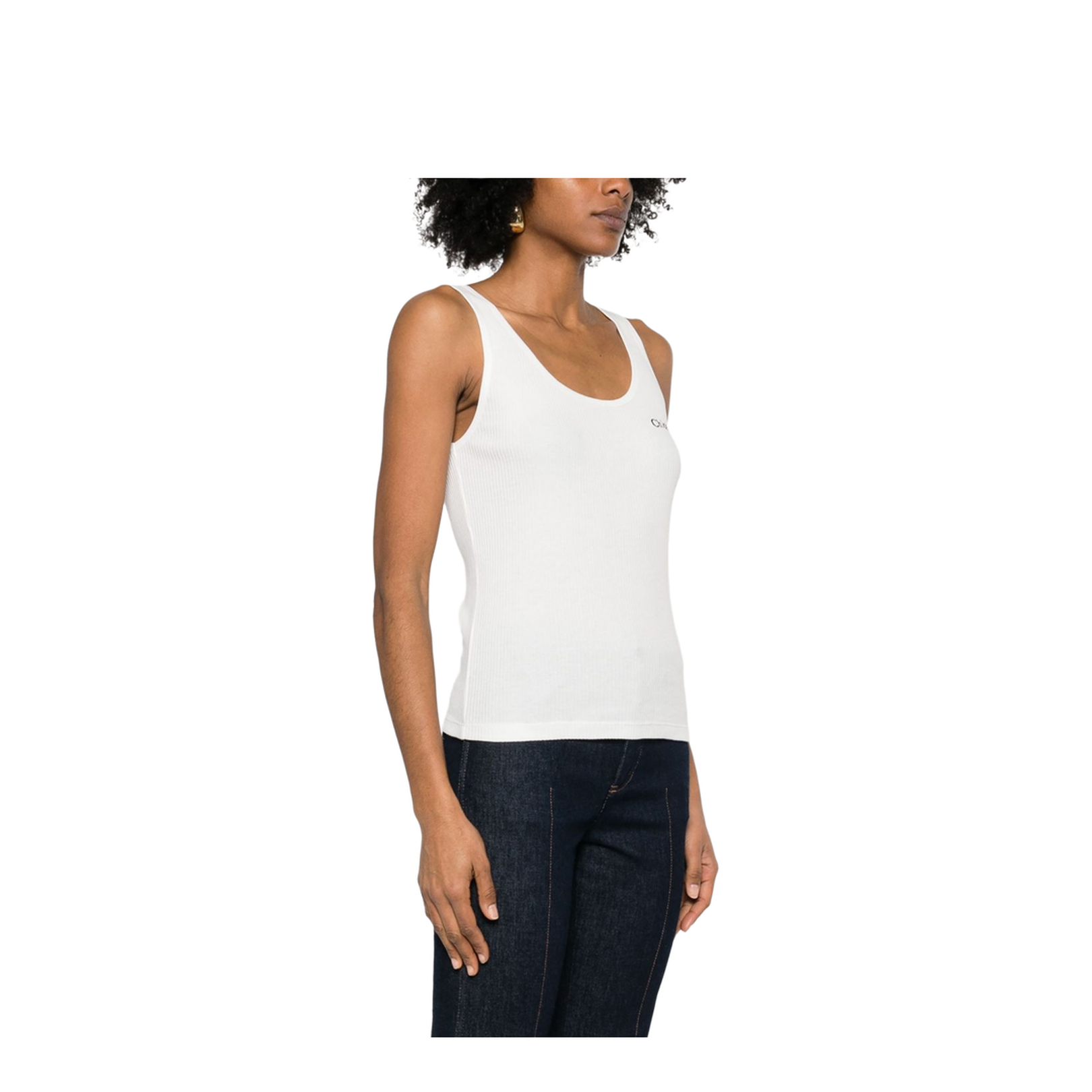 Logo Tank Top in Jersey