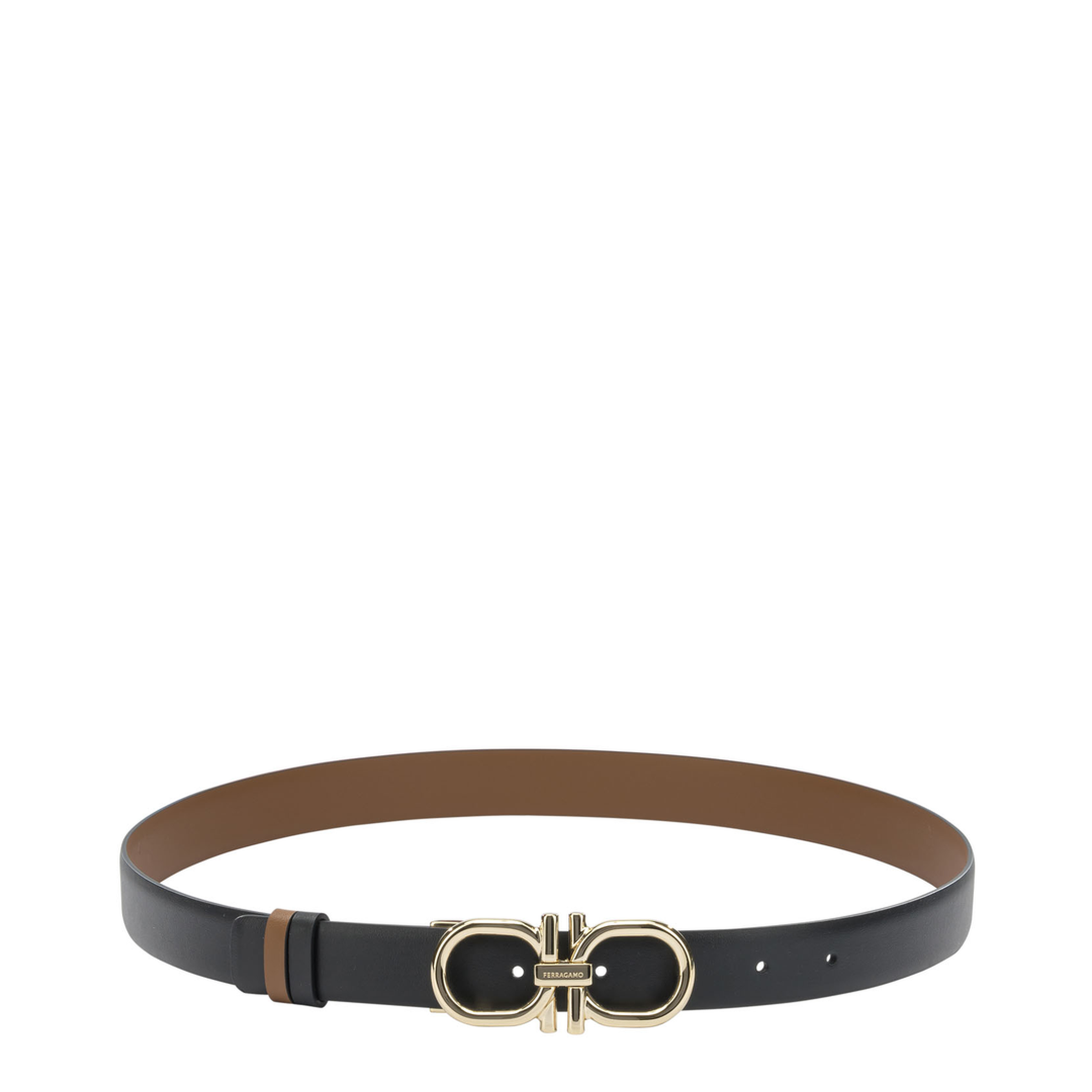 MAYFEYR - Ferragamo - Leather Belt With Hooks - 0790123