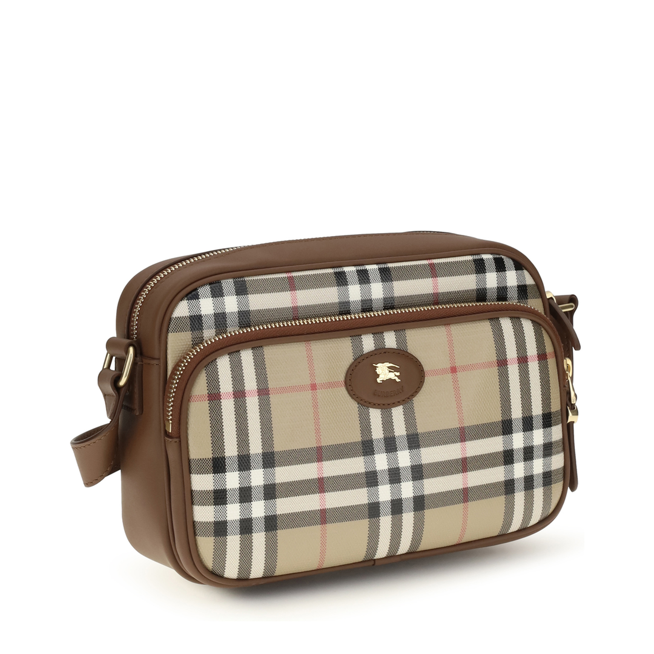 MAYFEYR - Burberry - Check Front Pocket Shoulder Bag - 8127864A7026