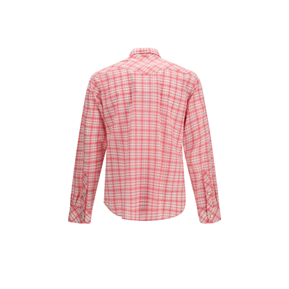 MAYFEYR - Versace - Slim Checked Cotton Poplin Shirt - 10249541A17903