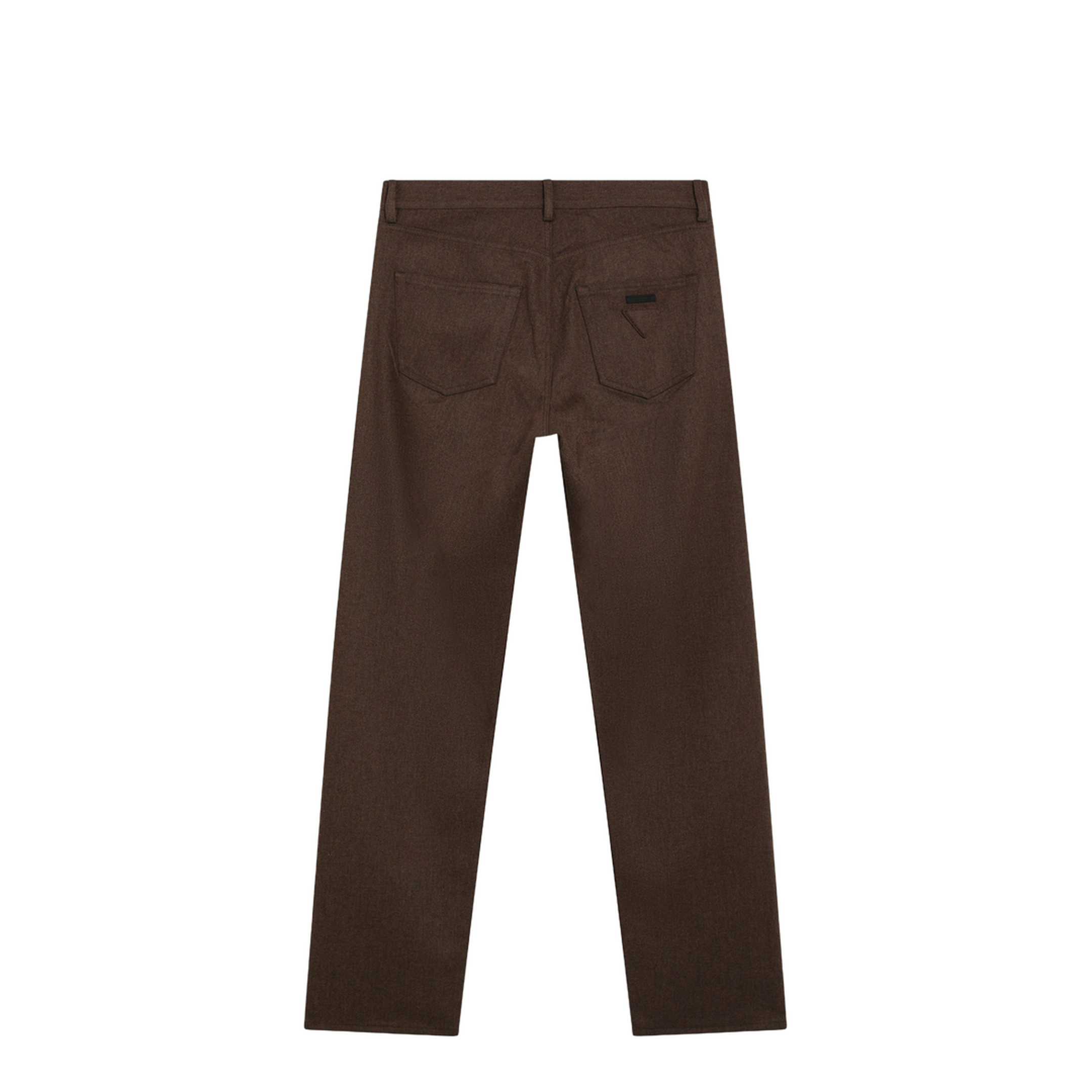 MAYFEYR - Prada - Ebony-Colored Wool Trousers - SPH576OOO6357F0192