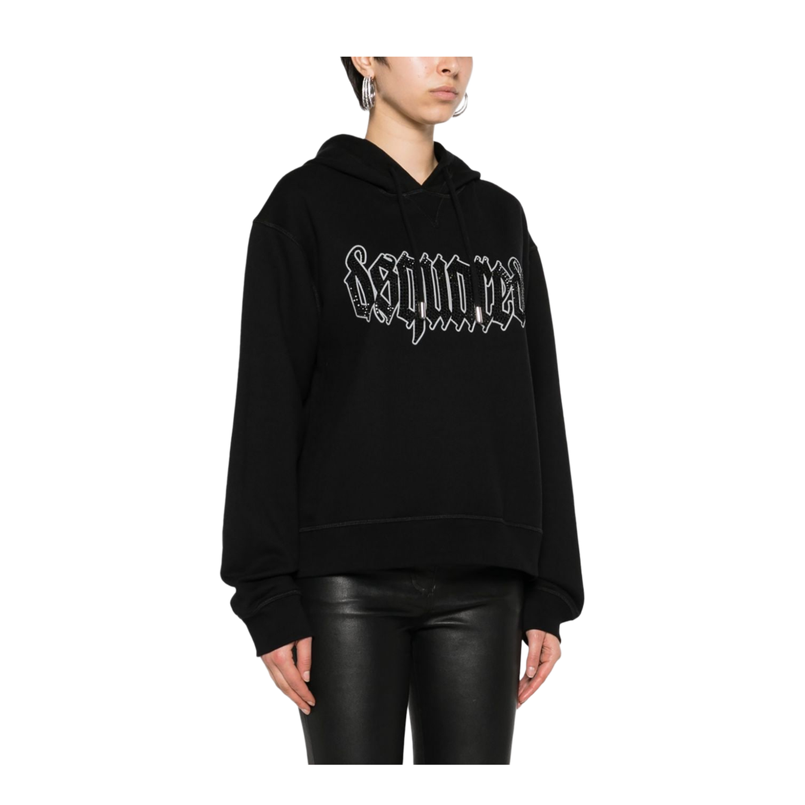 Logo Cotton Hoodie