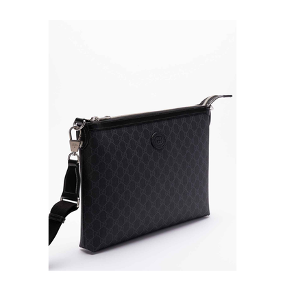 Ophidia Small Leather Pouch - Black