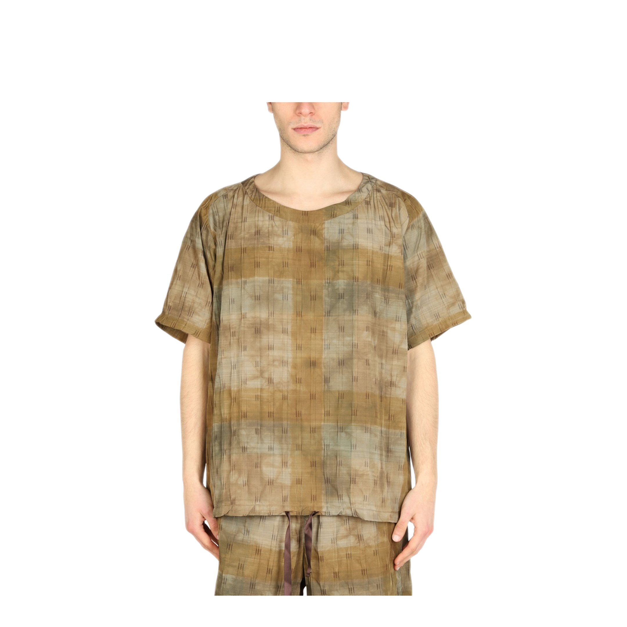 MAYFEYR - Needles - Boxy Fit T Shirt - KP110KHAKI