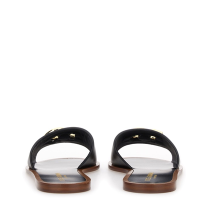 Leather Slide Sandal
