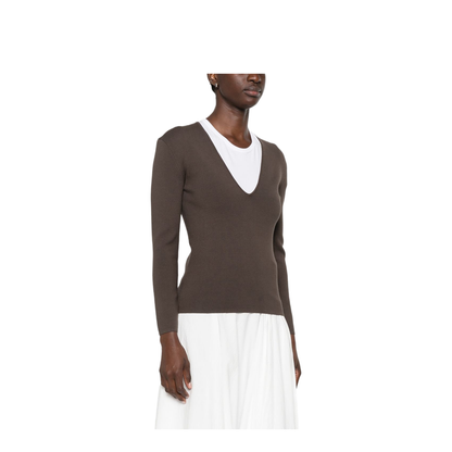 MAYFEYR - Toteme - Sweaters Brown - 262WRT0685YA0243427