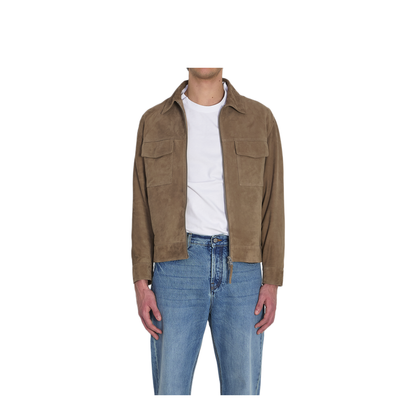 MAYFEYR - Arma - Kale Jacket In Suede - 002G261015SOIL