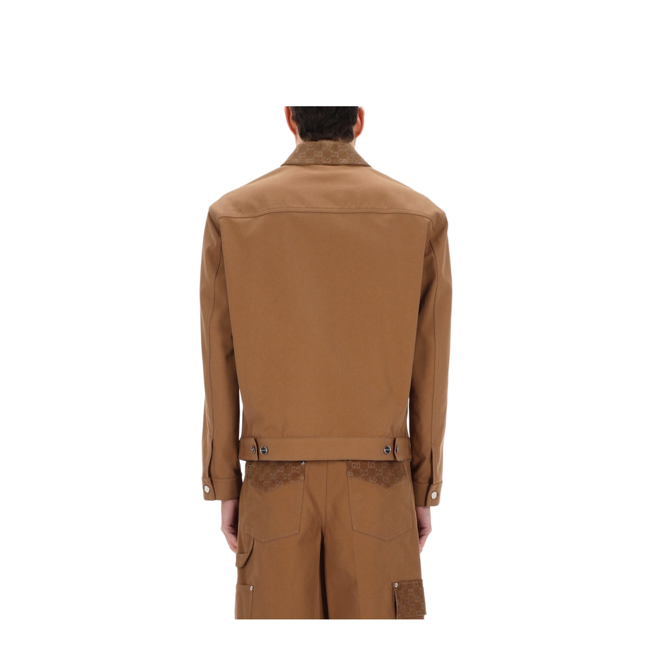 Jacket with Zipper and Collar