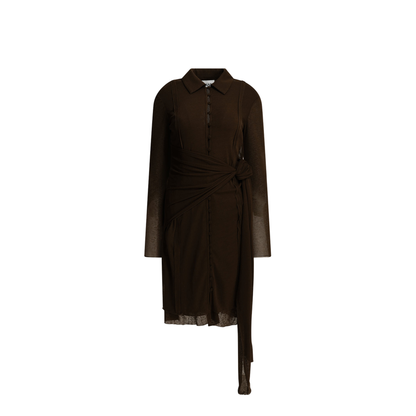 MAYFEYR - Ganni - Short Chemise Dress - A1030222ZWX