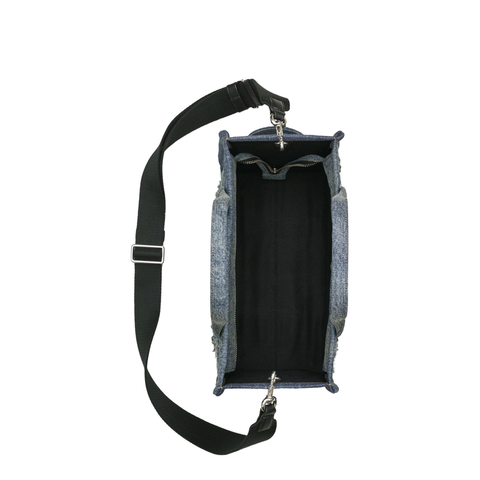 Rip And Repair Denim Medium Tote Bag