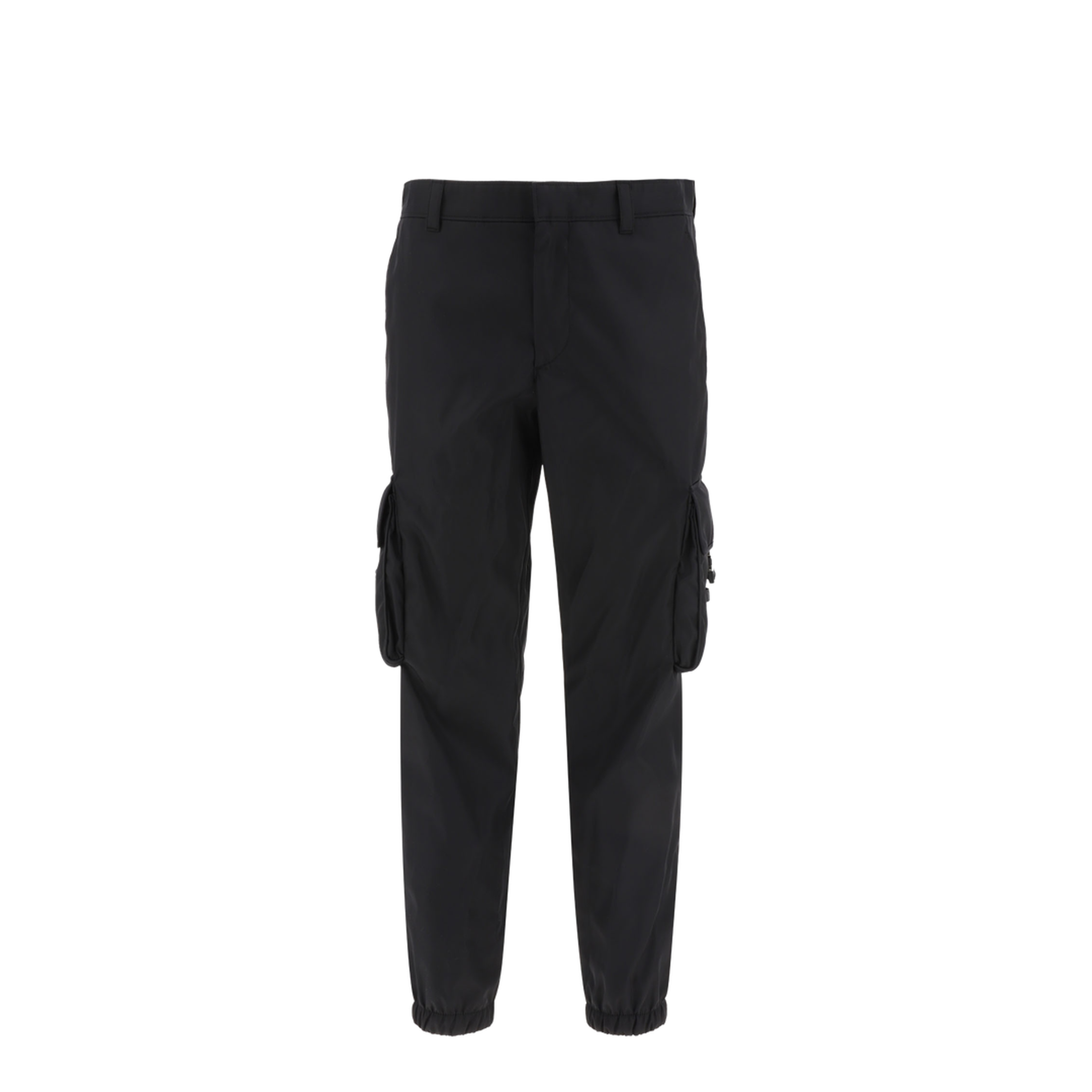 Black Polyamide Pants