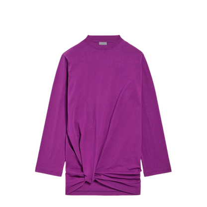 Asymmetric Long Sleeve T Shirt